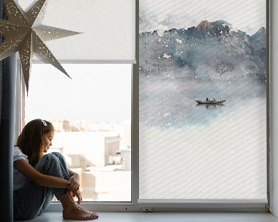 Blackout roller blind Painted Mountains