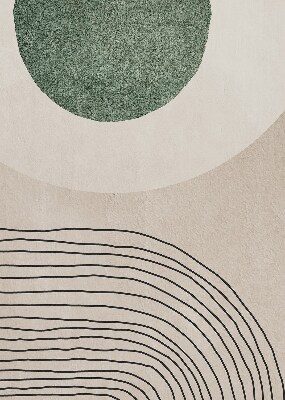 Blackout roller blind for window abstraction design