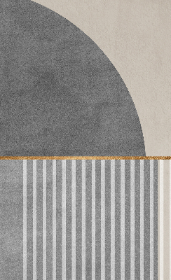 Fabric roller blind for window Random figures