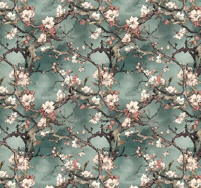 Blackout roller blind Flowers on the tree