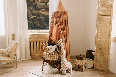 Blackout roller blind for window Animals in the forest