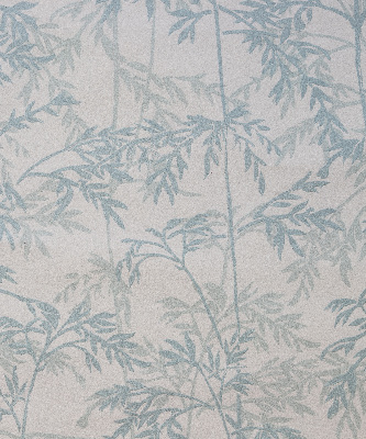 Blackout roller blind for window Leaves