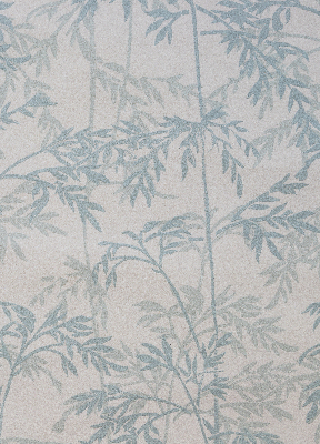 Blackout roller blind for window Leaves