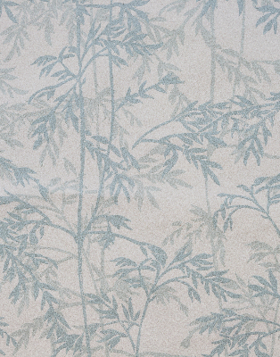 Blackout roller blind for window Leaves