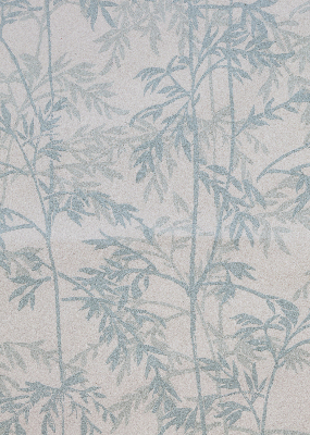 Blackout roller blind for window Leaves