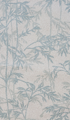 Blackout roller blind for window Leaves