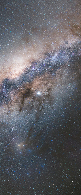 Blackout roller blind Milky Way