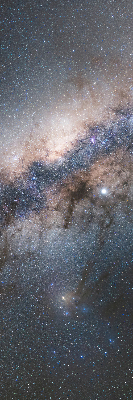 Blackout roller blind Milky Way
