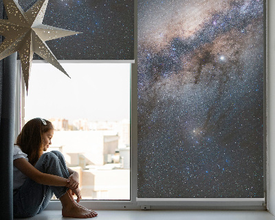 Blackout roller blind Milky Way