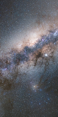 Blackout roller blind Milky Way
