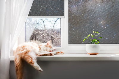 Blackout roller blind Milky Way