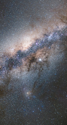 Blackout roller blind Milky Way