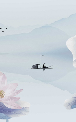 Blackout roller blind featuring a fisherman on a boat design