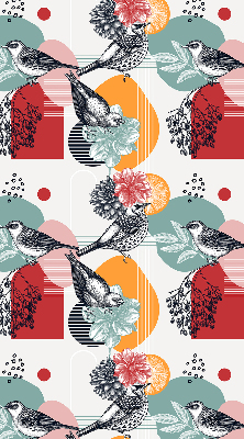 Blackout roller blind Birds