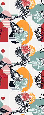 Blackout roller blind Birds