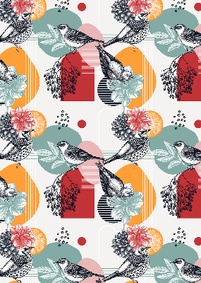 Blackout roller blind Birds