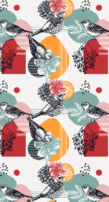Blackout roller blind Birds