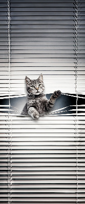 Blackout roller blind for window Cat