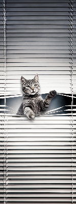 Blackout roller blind for window Cat
