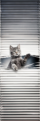 Blackout roller blind for window Cat