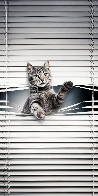 Blackout roller blind for window Cat