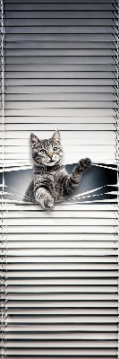 Blackout roller blind for window Cat