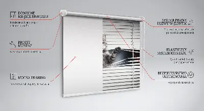 Blackout roller blind for window cat pattern