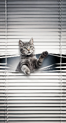 Blackout roller blind for window Cat