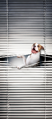 Blackout roller blind Dog