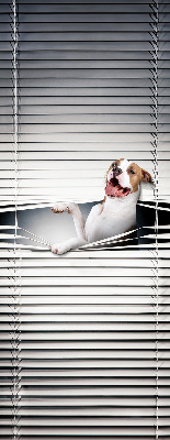 Blackout roller blind Dog