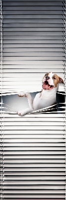 Blackout roller blind Dog