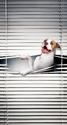 Blackout roller blind Dog