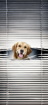 Blackout roller blind for window Golden Dog