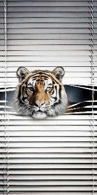 Fabric roller blind for window Tiger