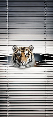 Fabric roller blind for window Tiger