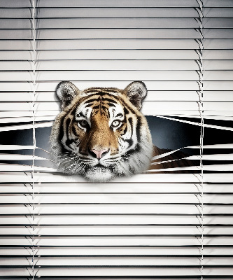 Fabric roller blind for window Tiger