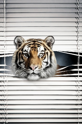 Fabric roller blind for window Tiger