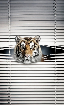 Fabric roller blind for window Tiger