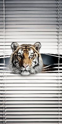 Fabric roller blind for window Tiger