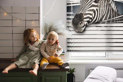 Blackout roller blind Ribs
