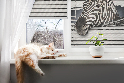 Blackout roller blind Ribs