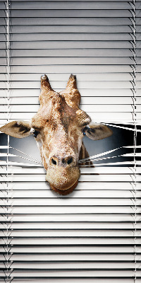 Blackout roller blind for window Giraffe