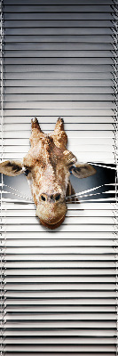 Blackout roller blind for window Giraffe