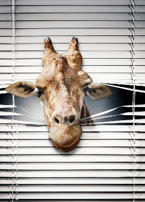 Blackout roller blind for window Giraffe