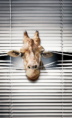 Blackout roller blind for window Giraffe