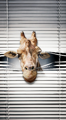 Blackout roller blind for window Giraffe