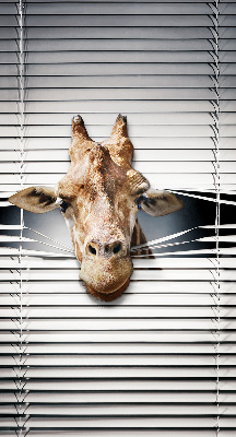 Blackout roller blind for window Giraffe