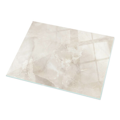 Rectangular glass to coffee table Marble graphic composition