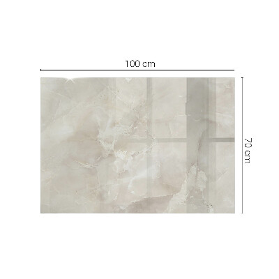 Rectangular glass to coffee table Marble graphic composition