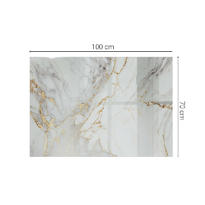 Rectangular top table Subtle marble veins